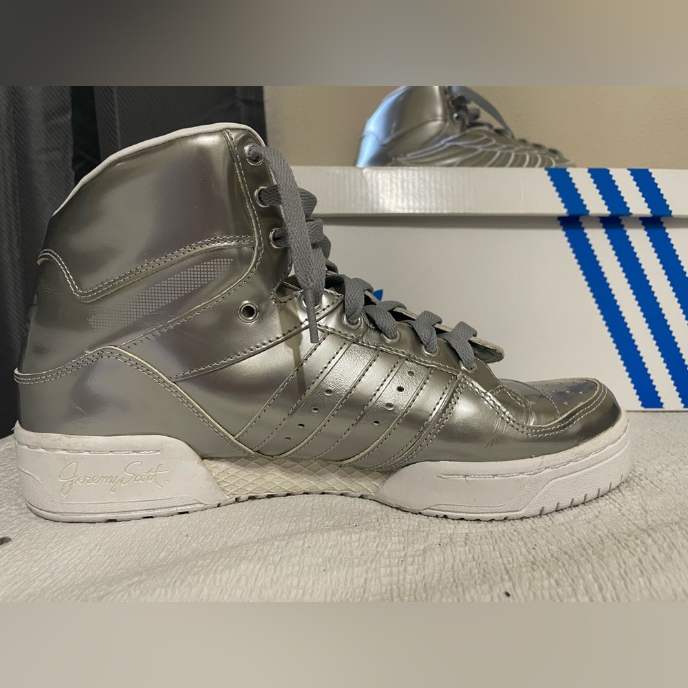 Adidas Jeremy Scott Wings Metal Silver Metallic